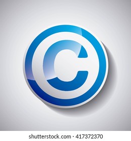 copyright symbol design 