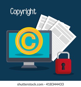 copyright symbol design 