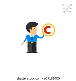 Copyright Symbol Icon