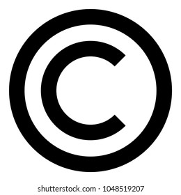 Copyright Symbol Copyright Logo Icon Sign Stock Vector (Royalty Free ...