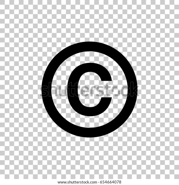 copyright symbol isolated on transparent background stock vector royalty free 654664078 https www shutterstock com image vector copyright symbol isolated on transparent background 654664078