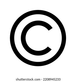 Copyright Symbol Sign Vector Stock Vector (Royalty Free) 2208945233 ...