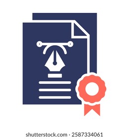 Copyrighted Graphic Design Icon Element For Design