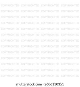 Copyrighted  Image watermark vector illustration