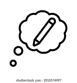 Copyrighting icon vector. copy writing illustration sign. write symbol or logo.