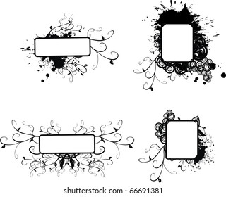 copyspace set in vector format very easy to edit
