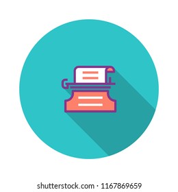 Copywriting Flat Icon