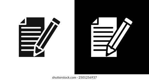 Copywriting icon Symbol mark in filled style