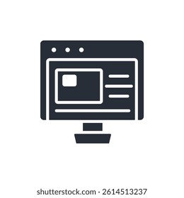 copywriting icon. vector.Editable stroke.linear style sign for use web design,logo.Symbol illustration.