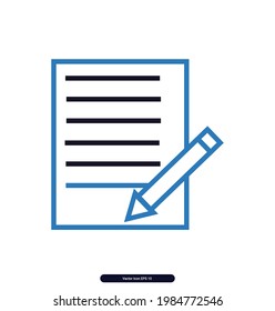 Copywriting icons. SEO optimization icons. SEO concept icons. Search engine optimization Sign and Symbols. Vector illustration, Illustration eps 10