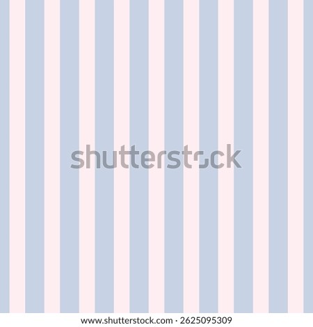 Coquette Blue Stripes Seamless Pattern. Geometric Soft Stripes in a Delicate and Feminine Aesthetic. Perfect for Scrapbooking, Stationery, Gift Wrap, or Romantic Backgrounds.