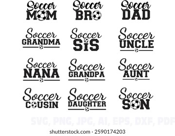 Coquette Bow Soccer mom, ball, mama, Life, Cheer, Files, Designs, Lover, For, Soccer players, ball two three, Coquette Bow, family, name frame, player,Team