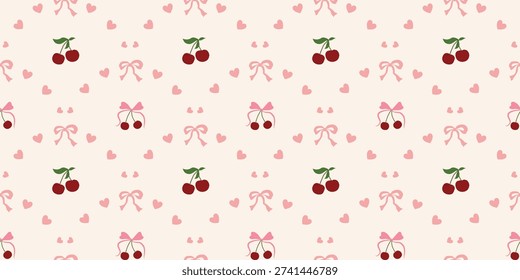 Coqueta cereza y arco