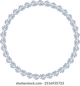 coquette Pink Flower Frame background