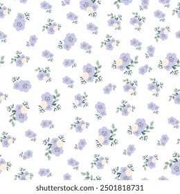 coquette purple Flower shameless pattern