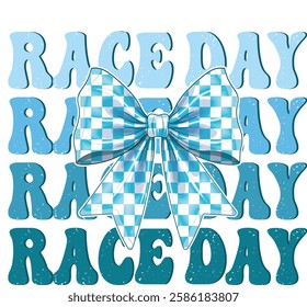 coquette, race day, mama, bow, Race Racing 