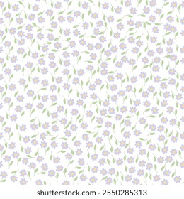 coquette seamless flowers pattern. Perfect for wallpaper, fabric, wrapping paper and more.