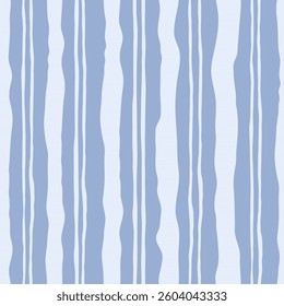 Coquette wavy vertical lines, stripes, mattress seamless pattern. Abstract lilac ribbons texture