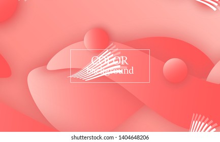 Coral abstract background. Vector illustration. Red pink background. Color coral pattern.