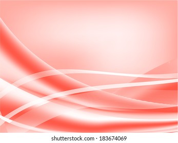 Coral abstract background, vector illustration
