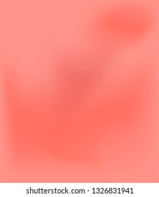 Coral abstract blurred gradient mesh background in stylish colors. Easy editable soft colored vector illustration in EPS10. Abstract background. Design for backgrounds, wallpapers,covers and packaging