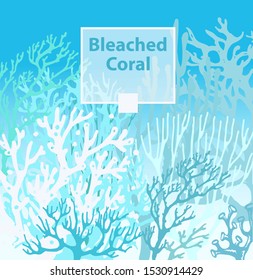 Coral Bleaching occurs rising sea temperatures and Global Warming are killing coral reefs