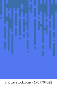 Coral Blue color Abstract Rounded Color Lines halftone transition background illustration