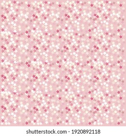 Coral Children Bright Light Modern Design Backdrop. Childish Party Holiday White Trendy Night Background. Christmas Magic Sky Seamless Vector. Yellow Rainbow Stars Texture Illustration.