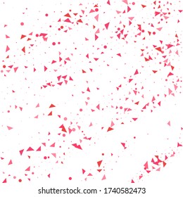 Coral Confetti Year Pink Party Background Stock Vector (Royalty Free ...