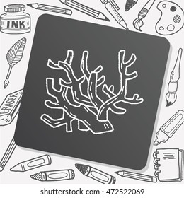 Coral doodle