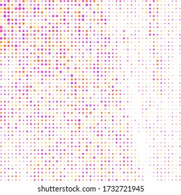 Coral Halftone Banner. Purple Abstract Point. Pink Comic Dirty. Red Dots Wallpaper. Rose Circle Dirty. Yellow Gradient Print. Grunge Distress. Geometric Elements.