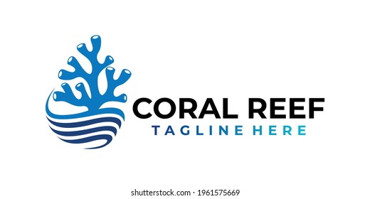 Coral Logo Icon Vector Isolated