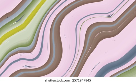 Coral Marble Patterns , Abstract mable Texture Soft Colors