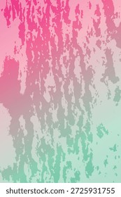 Textura artística gradiente de coral e hortelã. Atualizando o plano de fundo abstrato para o design de verão.