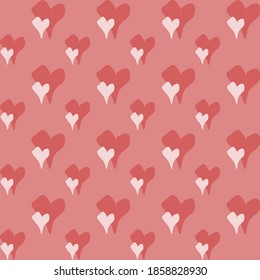 Coral pink seamless background. Fit for your background, wallpaper, book cover, etc.