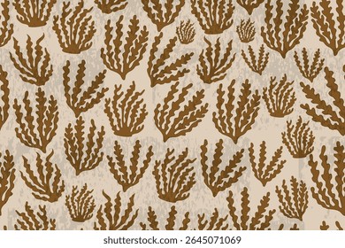 coral reef pattern for background, cloth, sarong, wrapping, etc.