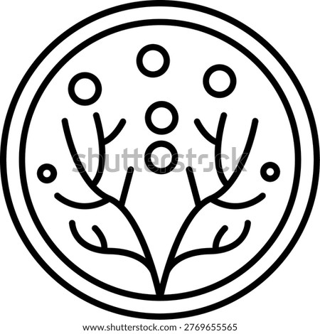Coral Reef Restoration Illustration vector Icon Design