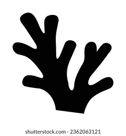 Coral Reef Vector Glyph Icon For Personal And Commercial Use.
