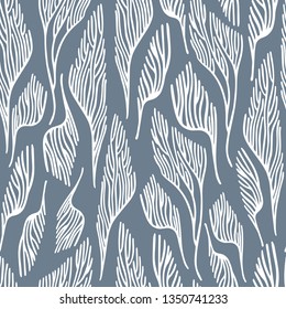 Coral seamless pattern.