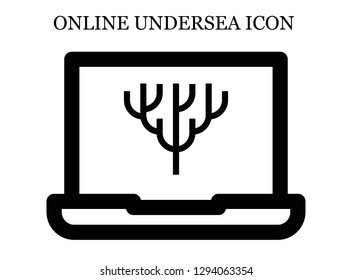 Coral search icon. Editable Coral search icon for web or mobile.