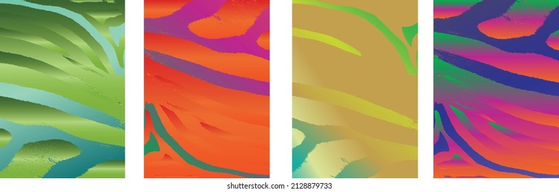 Forma de coral sobre fondo degradado. Listo para tu diseño. Ilustrador vectorial. Archivo Eps 8