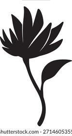 Icono de la flor del árbol de coral – Ilustración vectorial
