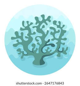 Coral vector icon. Beach. Summer. Summertime. Holiday. Vacation, eps 10