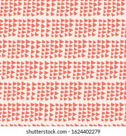 Coral and White tie dye seamless pattern.  Shibori seamless print. Watercolor hand drawn batik.  Handmade watercolour shirt tie dye pattern. Japan traditional tile. Salmon and White shibori.