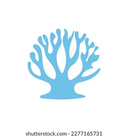 Corals icon logo design and symbol illustration vector