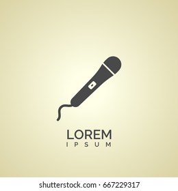 Cord microphone icon