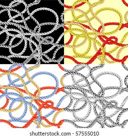 cord seamless background (separate layers)