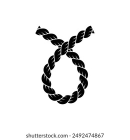 Cord, thread, cable, twine icon vector illustration. Design elements on maritime, sailor, yacht, nautical,adventure, climbing.