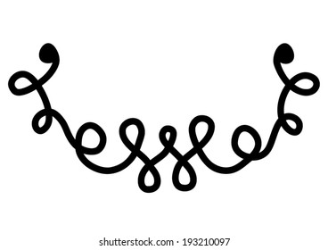 Cording neck print for embellishment