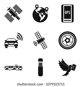 Cordless icons set. Simple set of 9 cordless vector icons for web isolated on white background